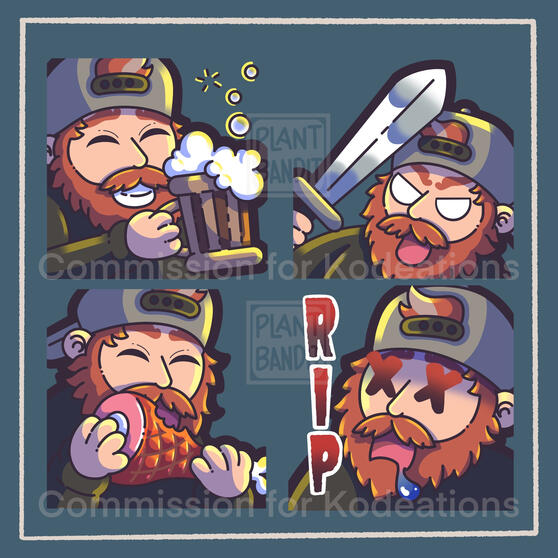Emote commission - 2024