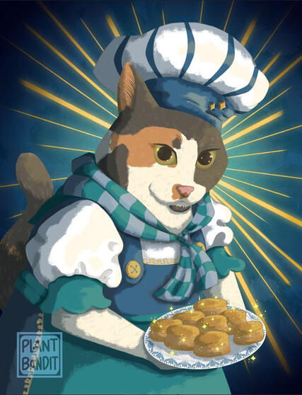 Pet portrait commission - 2024